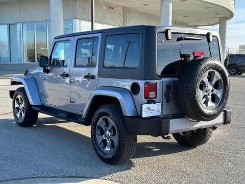 2018 Jeep Wrangler JK Unlimited Sahara 4x4 in Indianapolis, IN - O'Brien Automotive Family