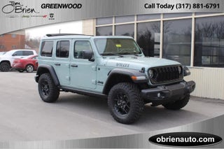 2024 Jeep Wrangler Willys 4 Door 4x4 in Indianapolis, IN - O'Brien Automotive Family