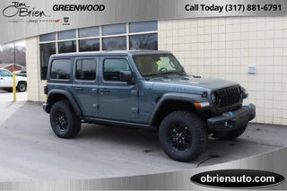 2024 Jeep Wrangler Willys 4x4 in Indianapolis, IN - O'Brien Automotive Family