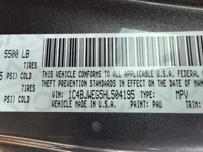 2017 Jeep Wrangler Unlimited Sahara 4x4