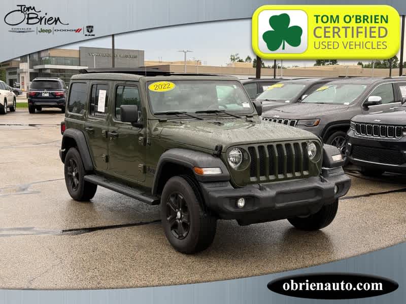 2022 Jeep Wrangler Unlimited Sport S
