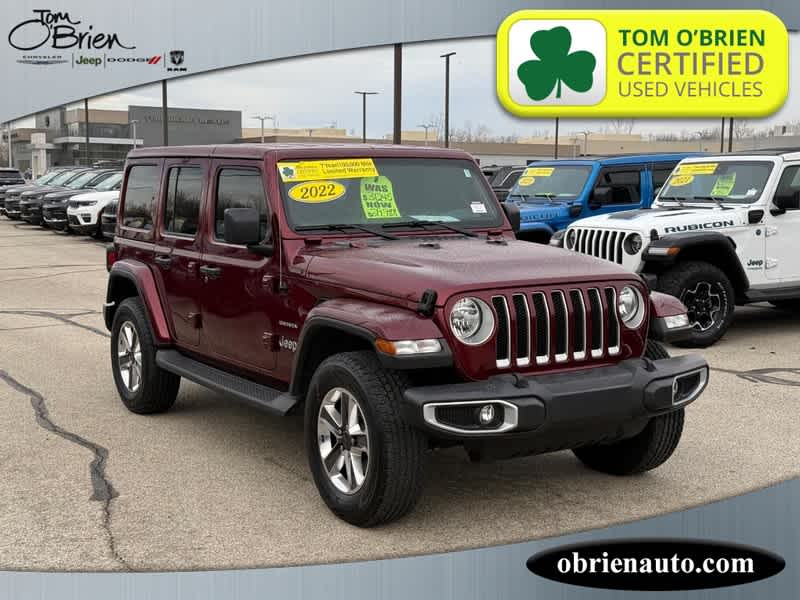 2022 Jeep Wrangler Sahara 4x4