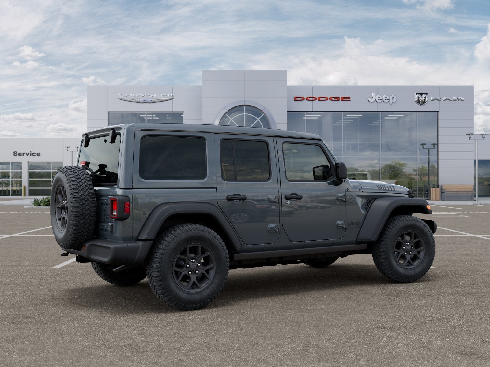 2025 Jeep Wrangler 4-DOOR WILLYS