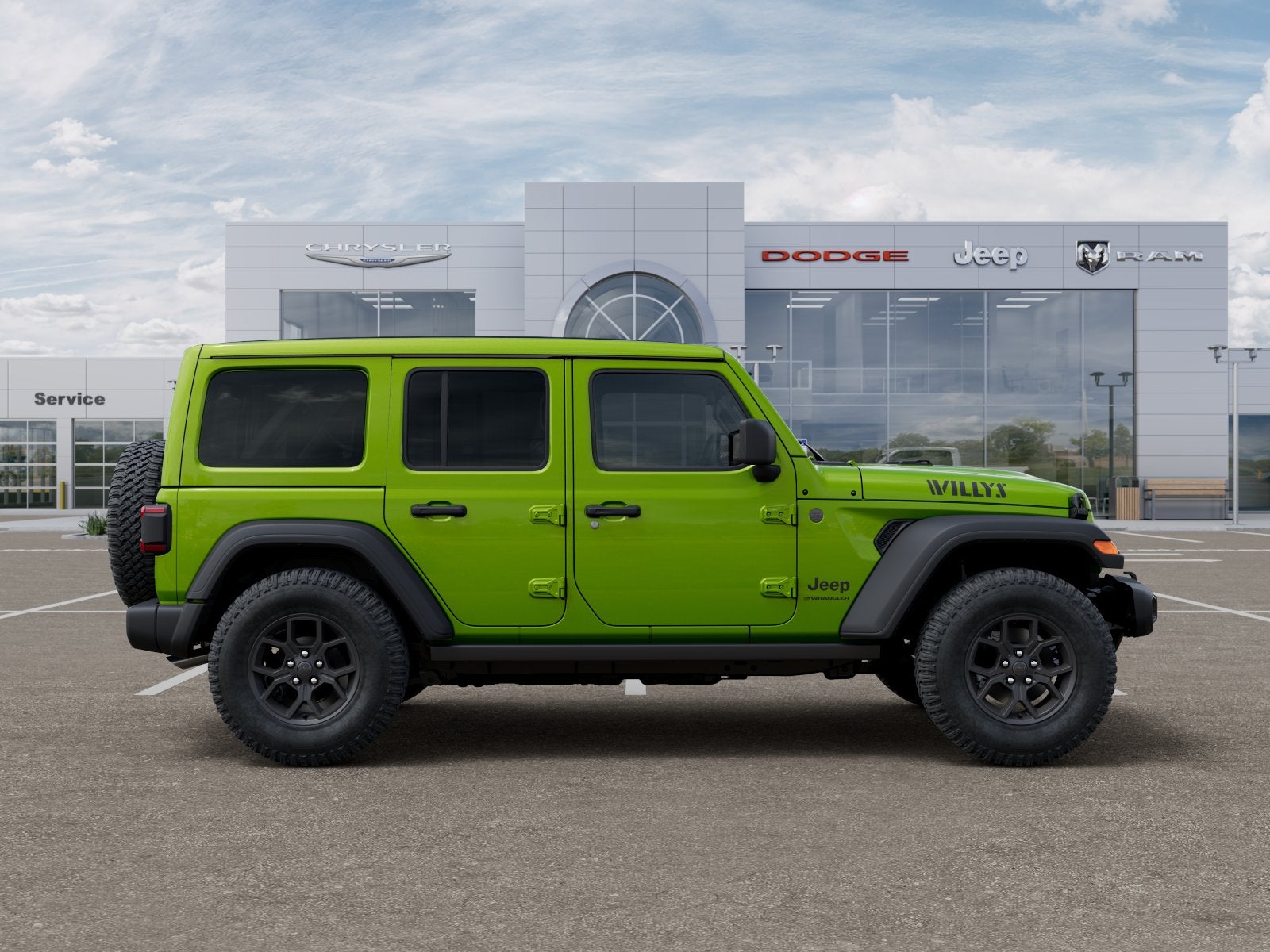 2025 Jeep Wrangler 4-DOOR WILLYS