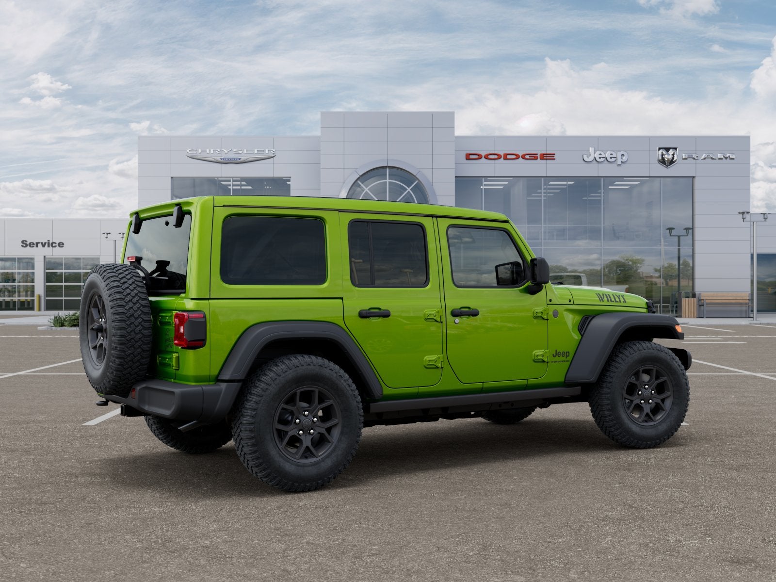 2025 Jeep Wrangler 4-DOOR WILLYS