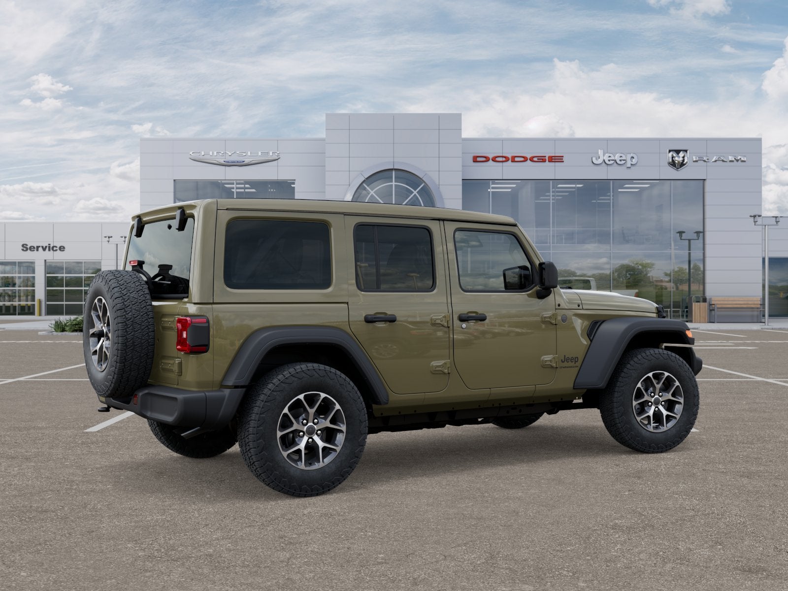 2025 Jeep Wrangler 4-DOOR SPORT S