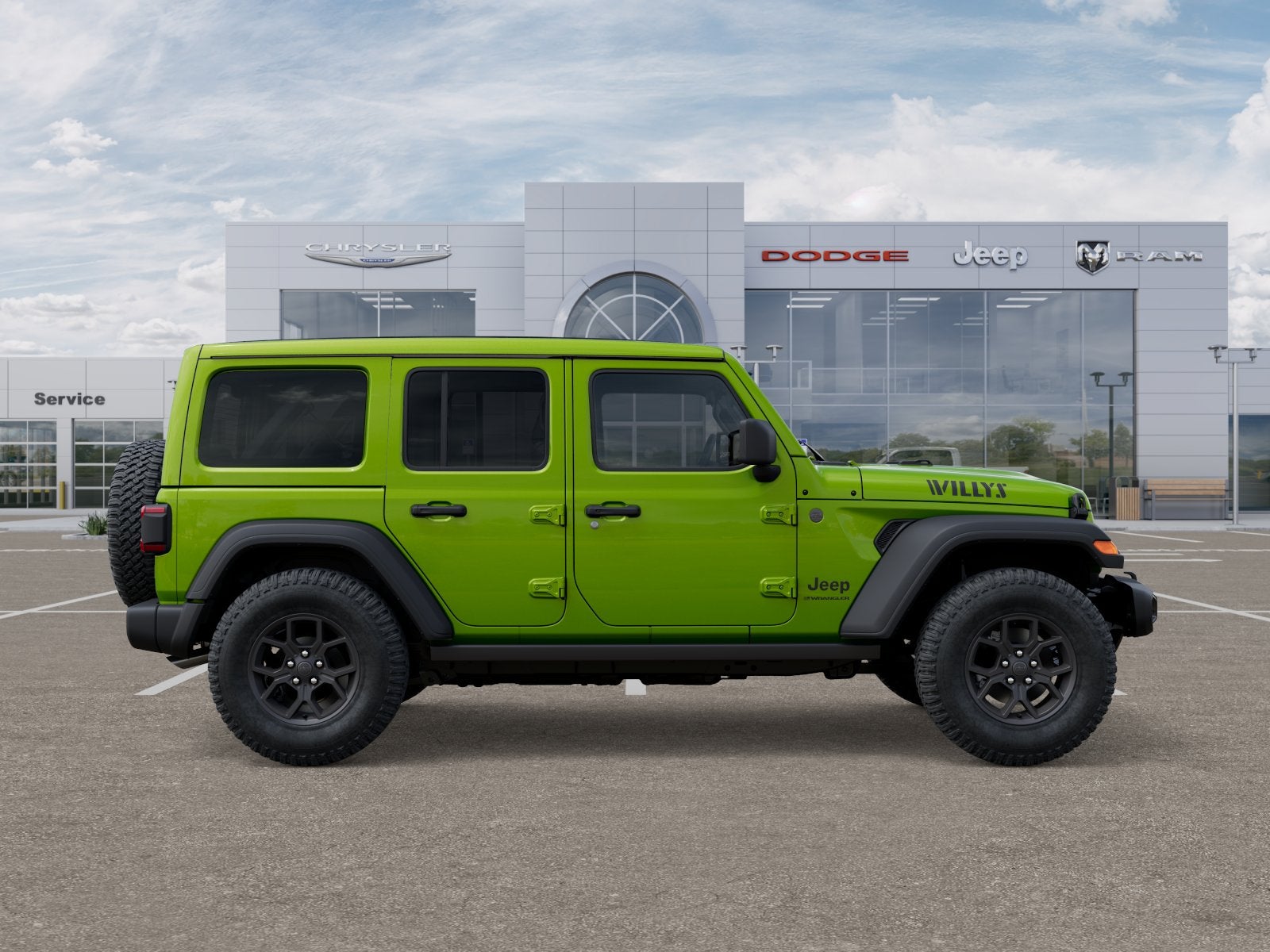 2025 Jeep Wrangler 4-DOOR WILLYS