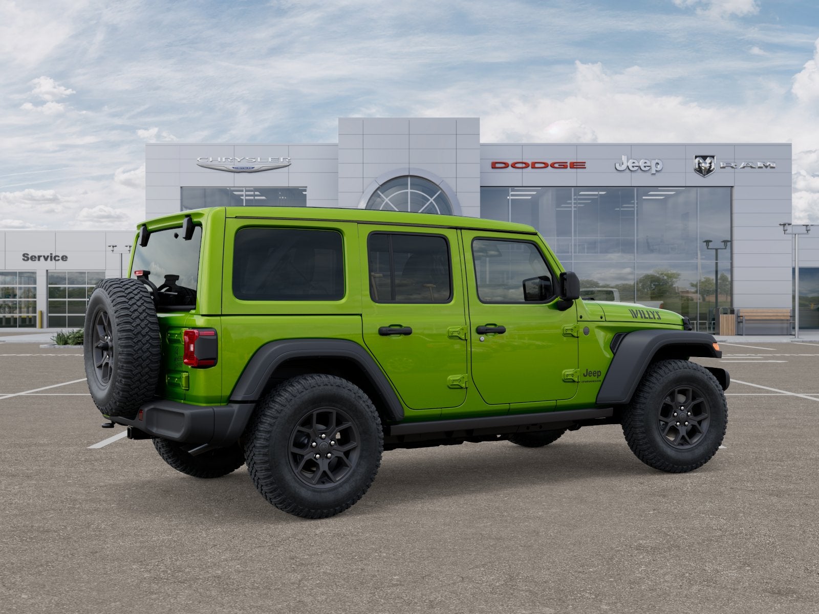 2025 Jeep Wrangler 4-DOOR WILLYS