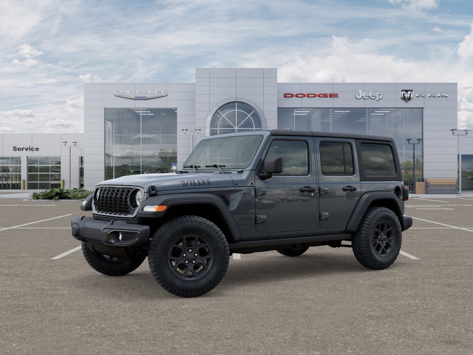 2025 Jeep Wrangler 4-DOOR WILLYS