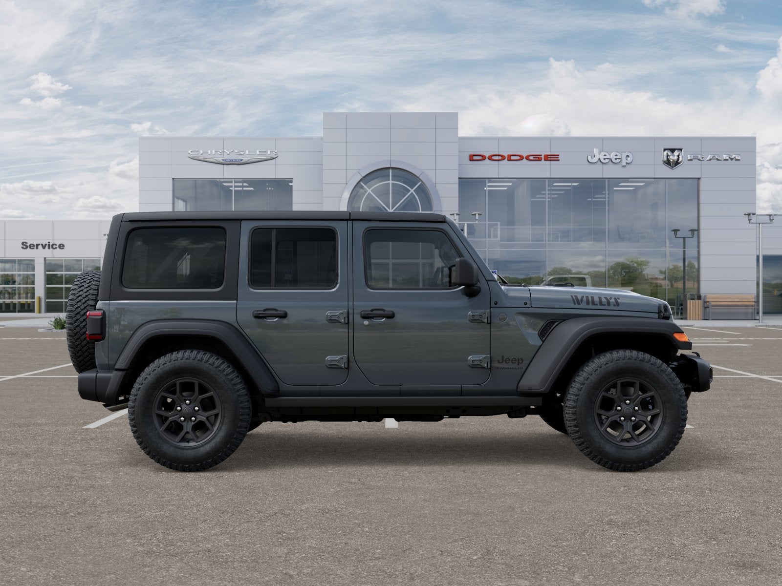 2025 Jeep Wrangler 4-DOOR WILLYS