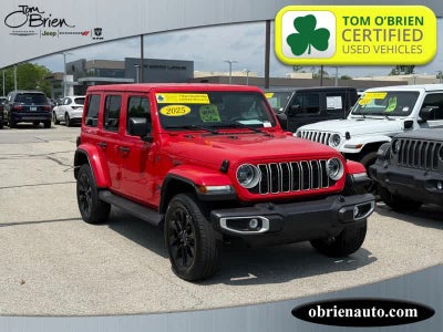 2025 Jeep Wrangler 4xe Sahara 4xe