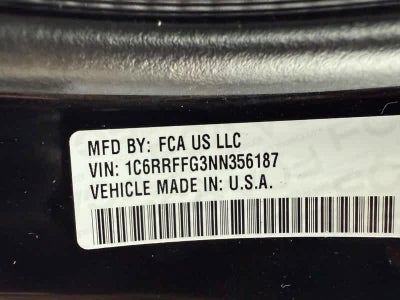 2022 RAM 1500 Big Horn Crew Cab 4x4 5'7' Box