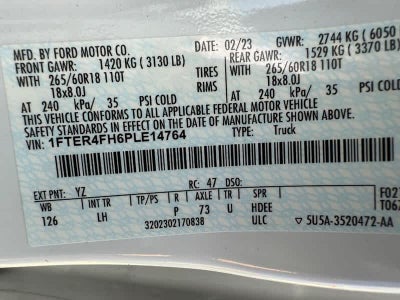 2023 Ford Ranger XLT