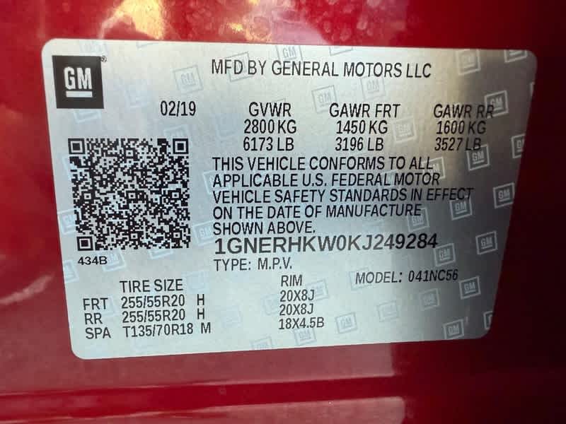 2019 Chevrolet Traverse 3LT