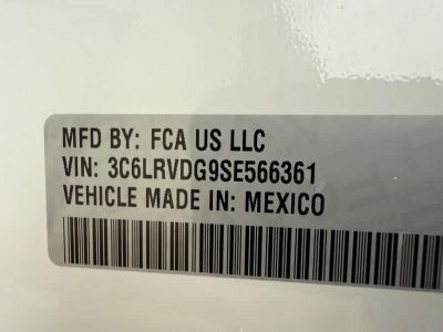 2025 RAM ProMaster HIGH ROOF 159' WB