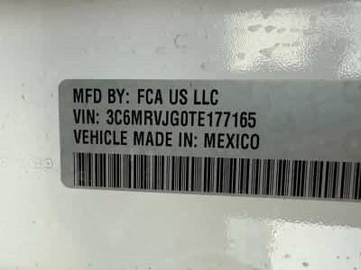 2026 RAM ProMaster HIGH ROOF 159' WB