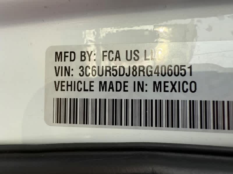 2024 RAM 2500 Big Horn Crew Cab 4x4 6'4' Box