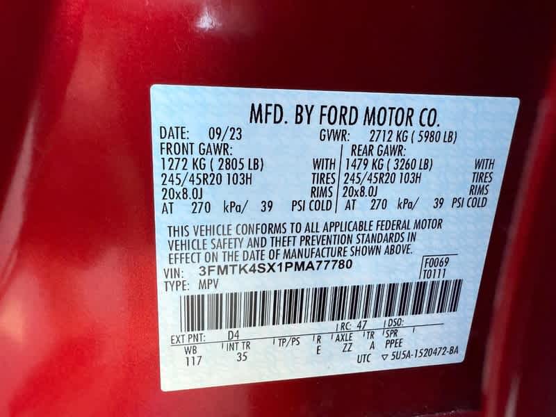 2023 Ford Mustang Mach-E GT