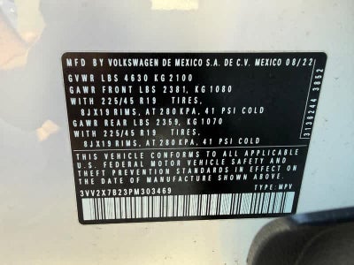 2023 Volkswagen Taos 1.5T SEL