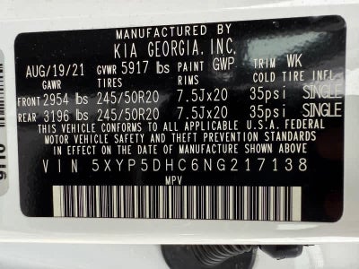 2022 Kia Telluride SX