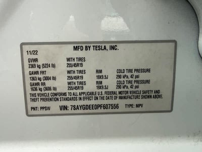 2023 Tesla Model Y Base
