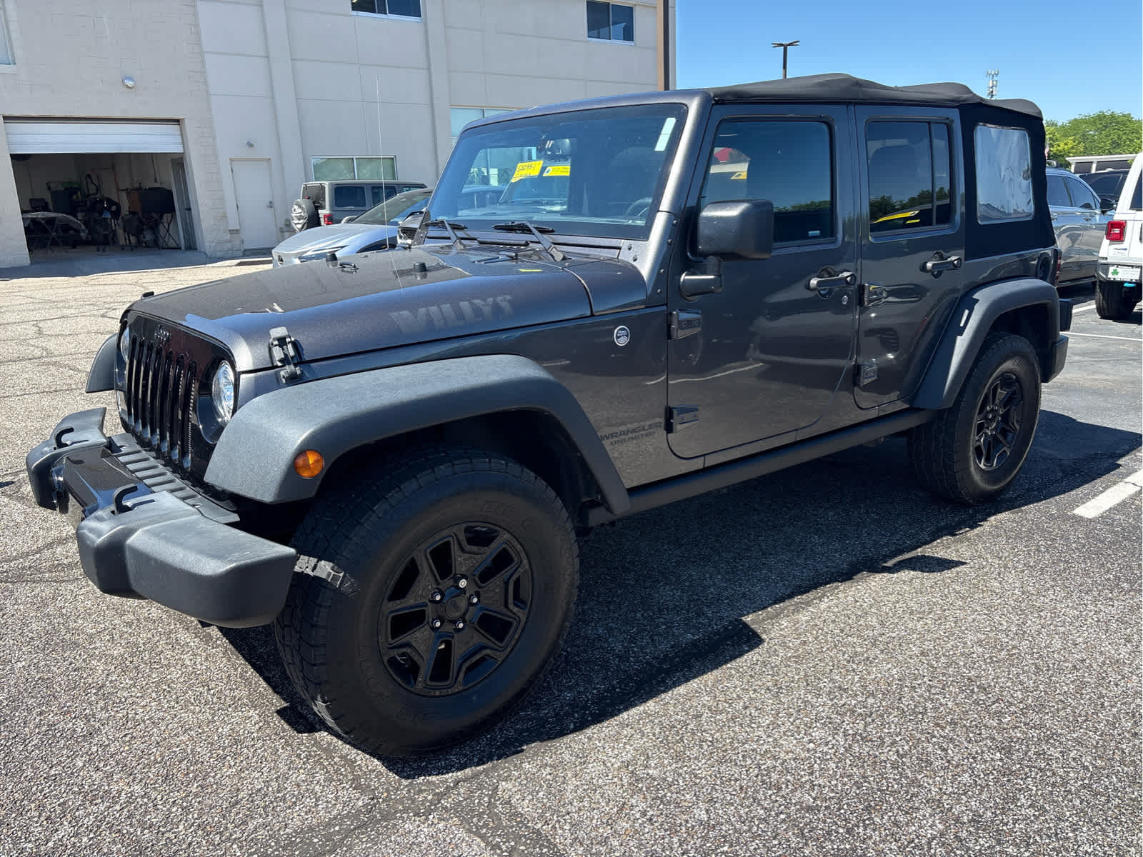 2017 Jeep Wrangler Unlimited Willys Wheeler