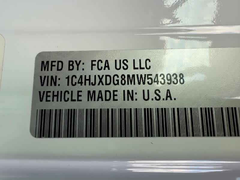 2021 Jeep Wrangler Unlimited Sport