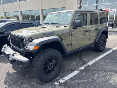 2025 Jeep Wrangler 4-Door Willys 4x4