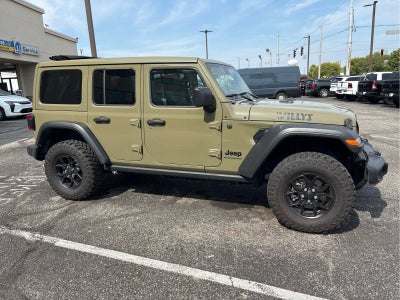 2025 Jeep Wrangler 4-Door Willys 4x4