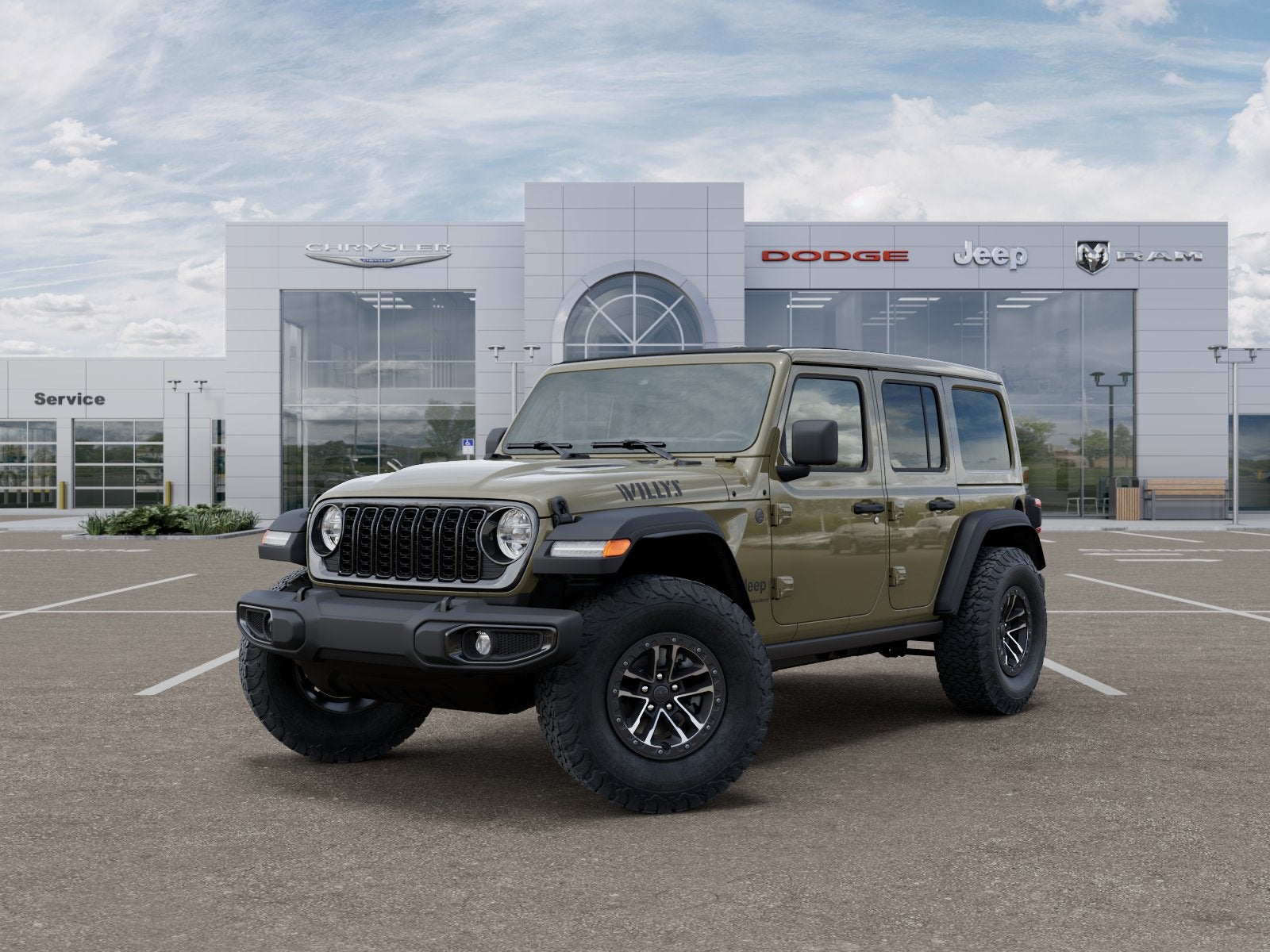 2027 Jeep Wrangler 4-DOOR WILLYS