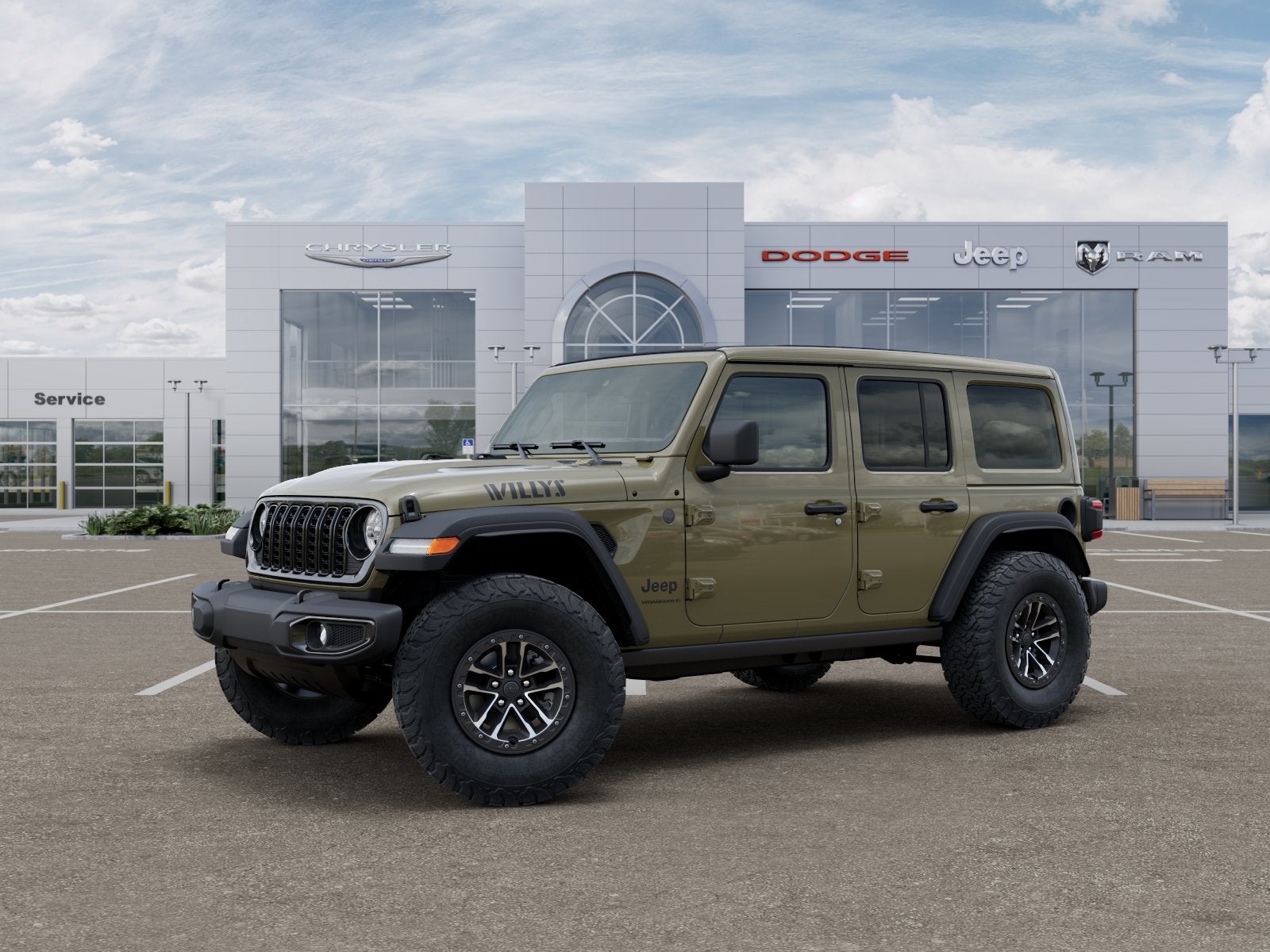 2027 Jeep Wrangler 4-DOOR WILLYS