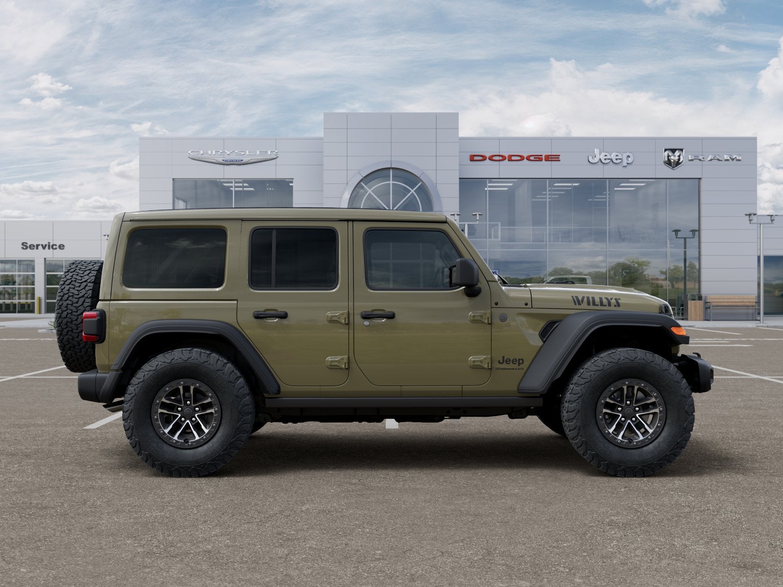2027 Jeep Wrangler 4-DOOR WILLYS