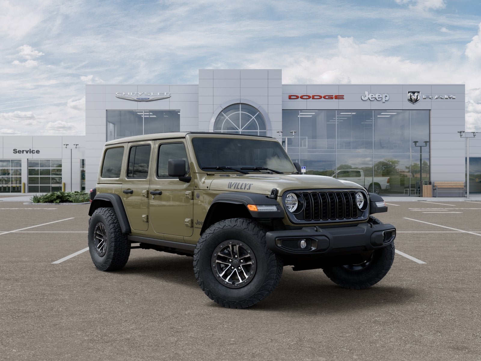 2027 Jeep Wrangler 4-DOOR WILLYS