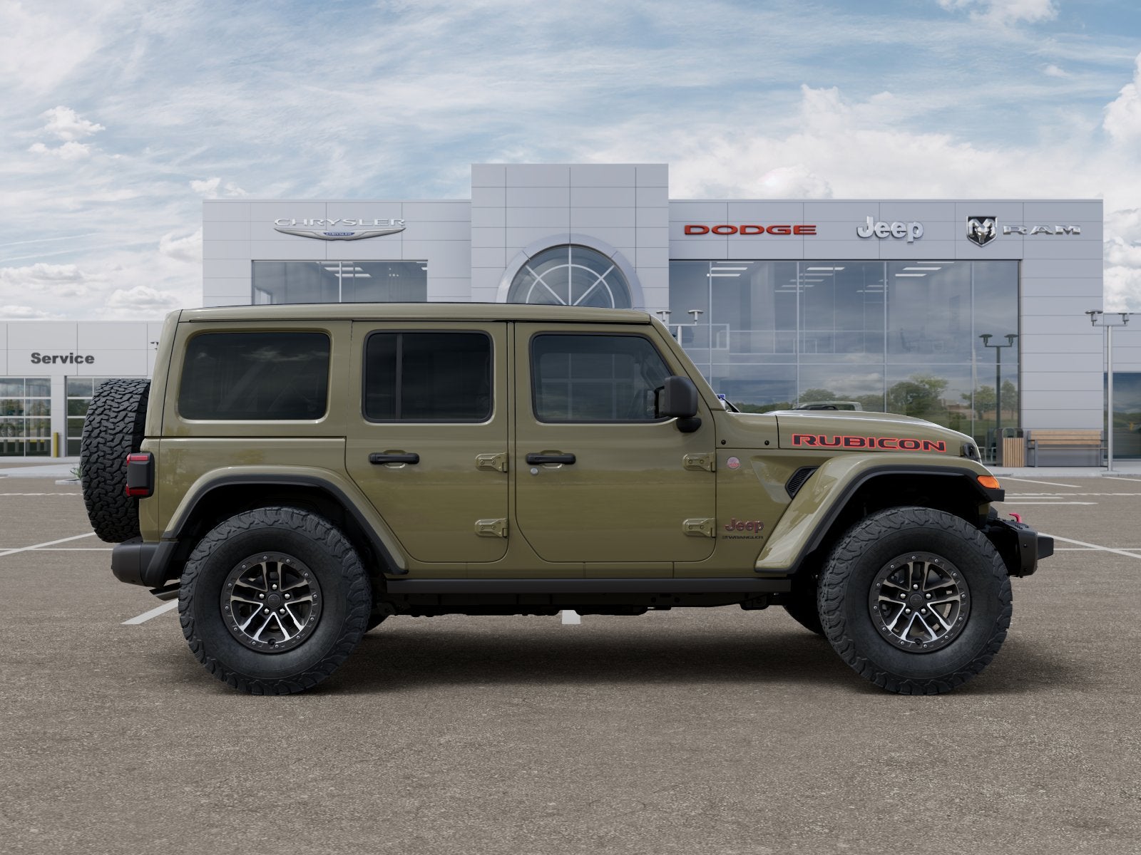 2027 Jeep Wrangler 4-DOOR RUBICON X