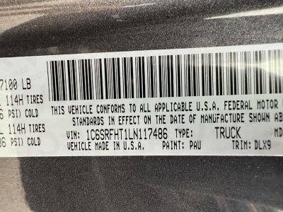 2020 RAM 1500 Limited