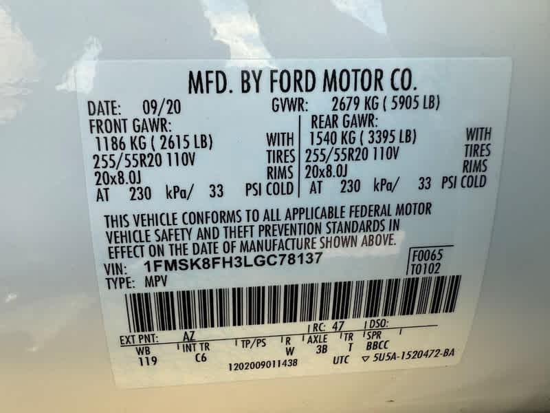 2020 Ford Explorer Limited