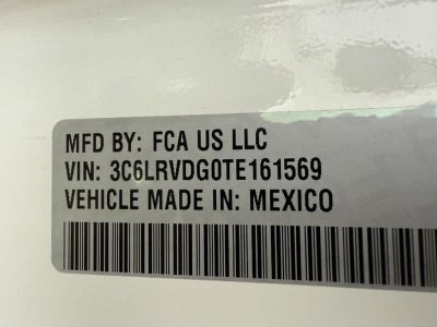 2026 RAM ProMaster 2500 Tradesman