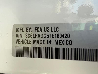 2026 RAM ProMaster 2500 Tradesman