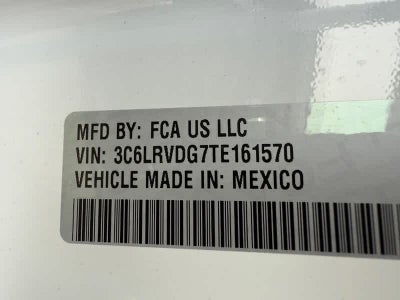 2026 RAM ProMaster 2500 Tradesman