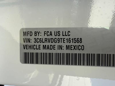 2026 RAM ProMaster 2500 Tradesman