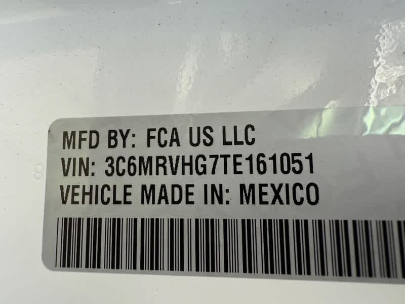 2026 RAM ProMaster 3500 Tradesman