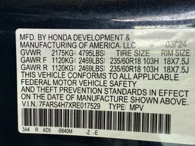 2024 Honda CR-V EX-L