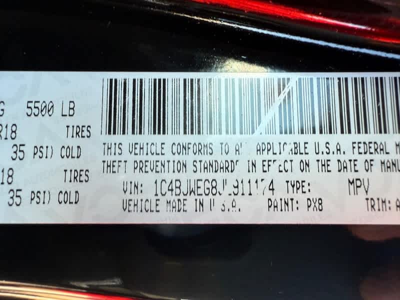 2018 Jeep Wrangler Unlimited JK Sahara 4x4