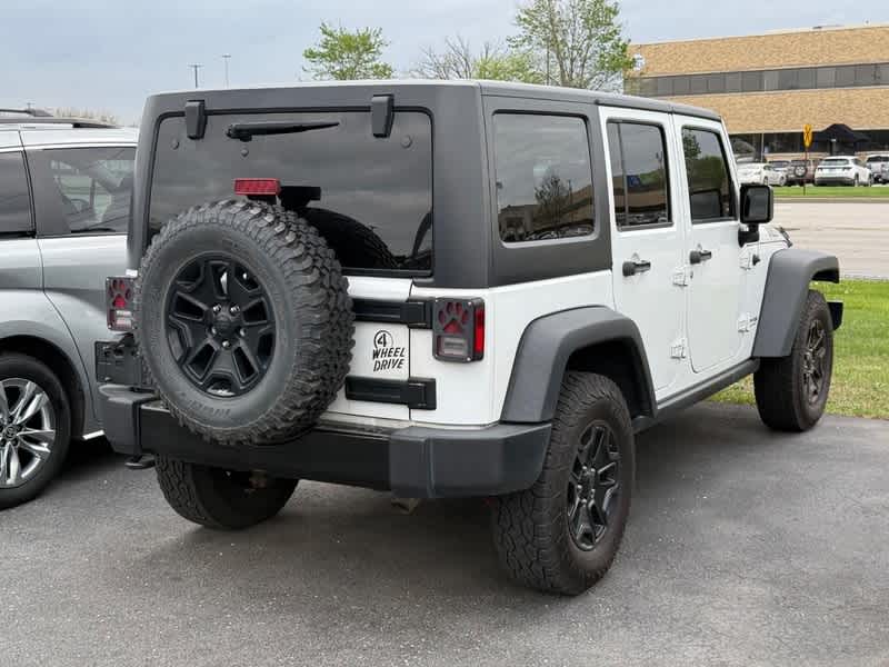 2018 Jeep Wrangler Unlimited JK Willys Wheeler W 4x4
