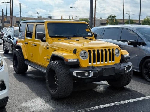 2020 Jeep Wrangler Unlimited Sahara 4x4