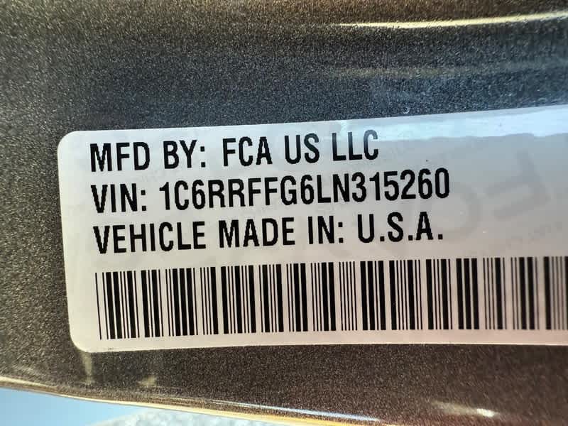 2020 RAM 1500 Big Horn 4x4 Crew Cab 57 Box