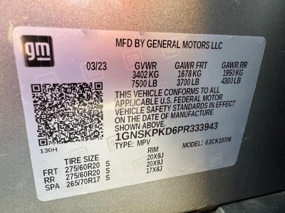 2023 Chevrolet Tahoe 4WD 4dr Z71