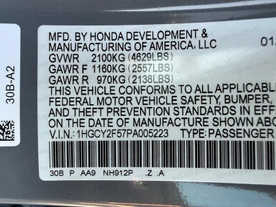 2023 Honda Accord Hybrid Sport Sedan