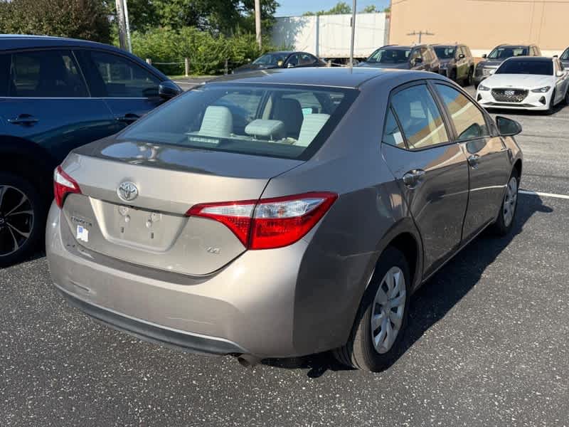 2016 Toyota Corolla 4dr Sdn CVT LE