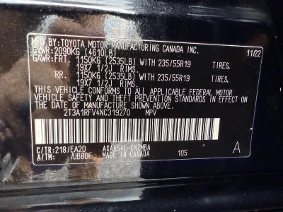 2022 Toyota RAV4 XLE Premium AWD